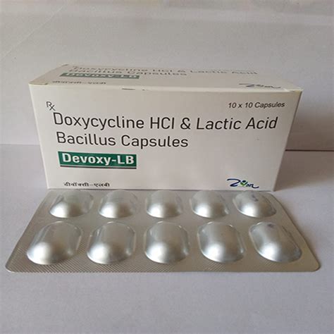 Devoxy LB - Doxycycline HCL & Lactic Acid Bacillus Capsules - Arlig Pharma