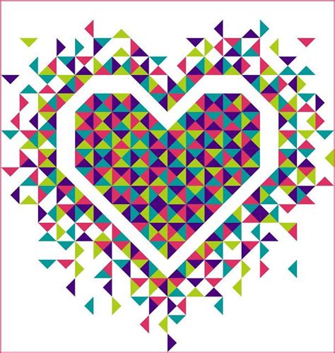 Image result for Exploding Heart Quilt Line Art