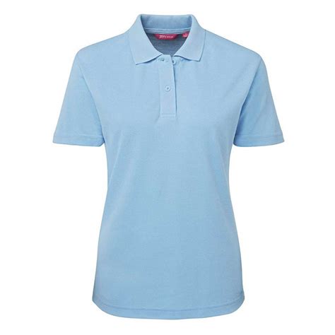 Shop Women Plain Pique Knit Blank Polo Shirts Online Australia