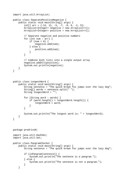 Import ArrayList Java 的图像结果