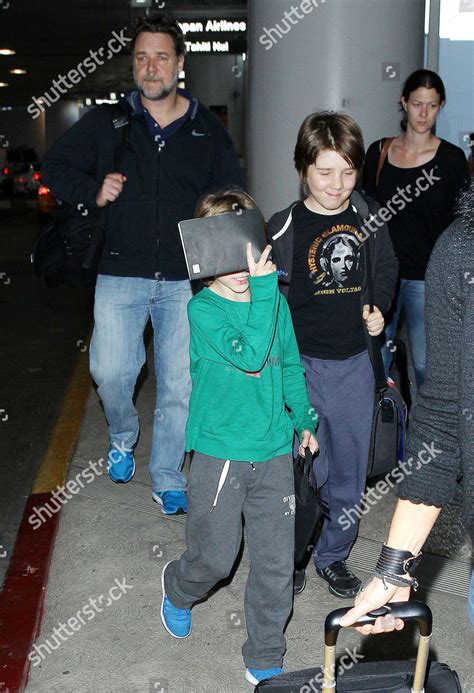 Russell Crowe Charles Spencer Crowe Tennyson Editorial Stock Photo ...