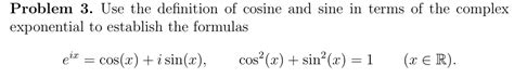 Image result for Cosine Exponential Form