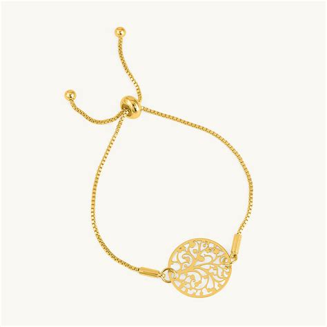 Buy Life Charm Bracelet- 18k Gold Plated online- Palmonas – PALMONAS