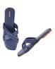 Buy Navy Blue Flip Flop & Slippers for Women by Walkway Online | Ajio.com