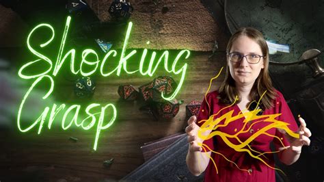 Shocking Grasp Cantrip - 5E DnD Quick Details - YouTube