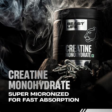Super Micronized Creatine Monohydrate | 249G – Beastlife