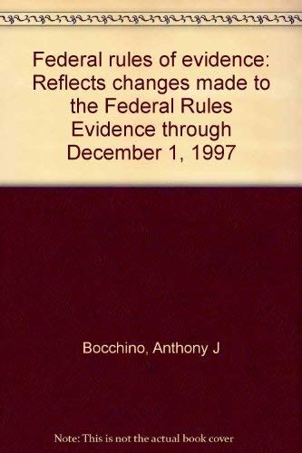 Federal Rules of Evidence Explained 的图像结果