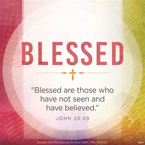 Blessed are the Believers | Sacred Heart Catholic Church