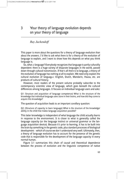 Image result for Language Evolution Theory