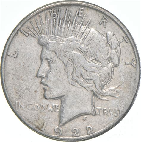 1922-S Peace Silver Dollar Estate Coin Collection | Property Room
