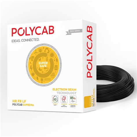 Polycab Suprema 1.5 sqmm Electron beam technology housewire|1.505C heat ...