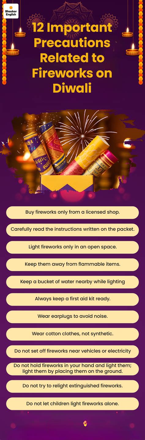 Be careful while lighting firecrackers on Diwali | Bhaskar English