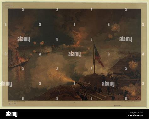 Battle of Port Hudson - J.O. Davidson ; Facsimile print by L. Prang ...