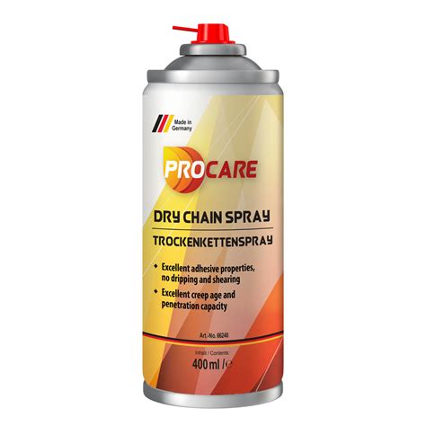 DRY CHAIN SPRAY - Procare Lubricants