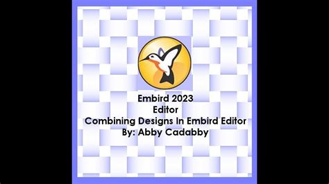 Image result for YouTube Embird Tutorial