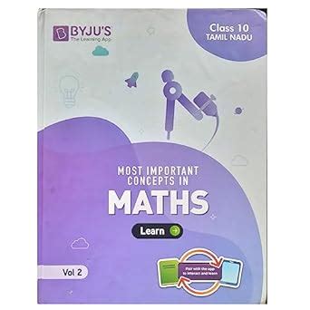 Most important concepts in maths for Class 10 Tamilnadu ( Vol-2 and ...