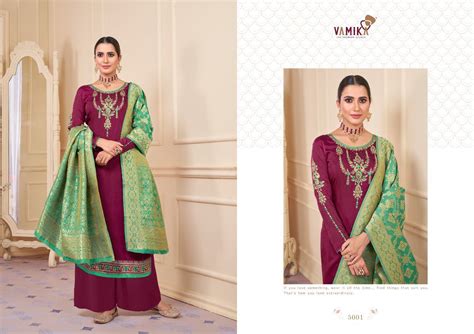 Vamika Fashion Sajda 5001-5006 Series Salwar Kameez By Vamika Fashion ...