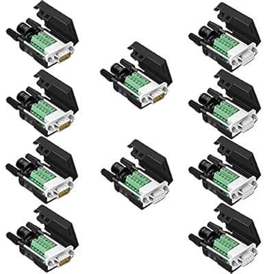Jienk 10Pcs DB9 Male Female Solderless RS232 D-SUB Serial India | Ubuy