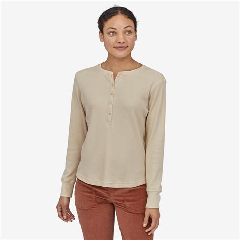 Patagonia Women's Waffle Henley Shirt | Womens outdoor clothing, Henley ...