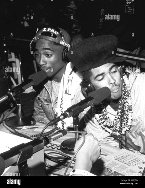 The Digital Underground (with Tupac Shakur) doing an interview at the ...