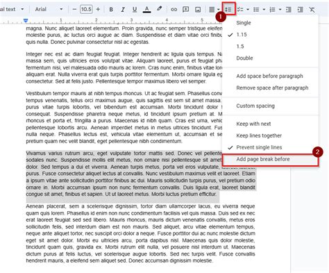 Image result for Google Docs Line Break