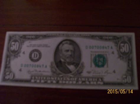 1981 FIFTY DOLLAR BILL OLD MONEY | #1728919454