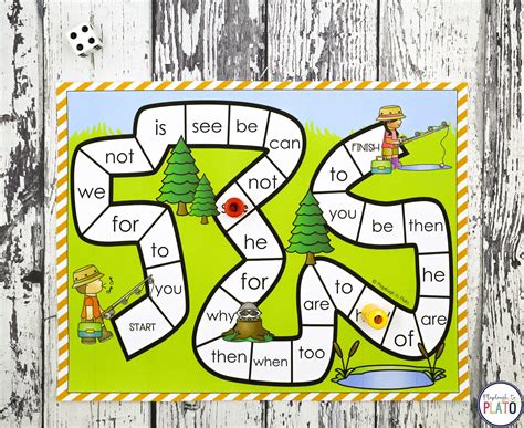 32 EDITABLE Sight Word Games - Playdough To Plato
