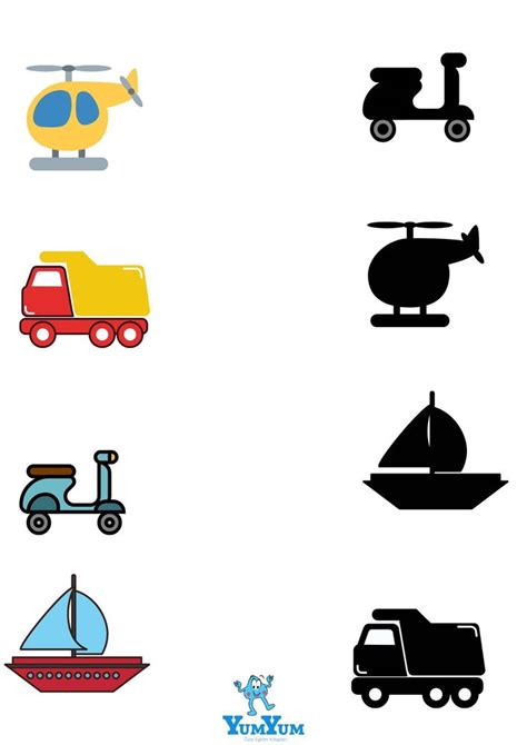Transportation Preschool Activities 的图像结果