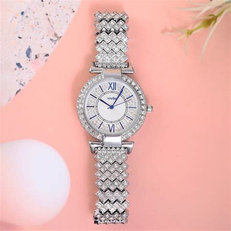Voylla Luxurious Studded Analog Watch – VOYLLA