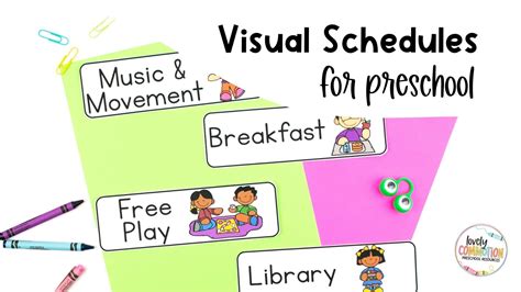 Preschool Visual Schedule Printable