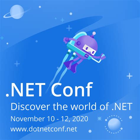 .NET 5.0 Launches at .NET Conf, November 10-12 - .NET Blog