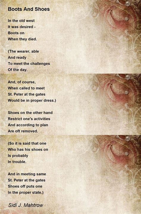 Boots Boots Boots Poem Torture at Imogen Parry-okeden blog