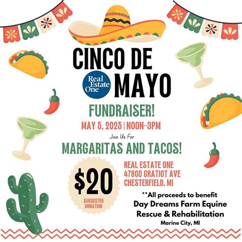 2025 Cinco de Mayo Fundraiser, 47800 Gratiot Ave, Chesterfield Township ...