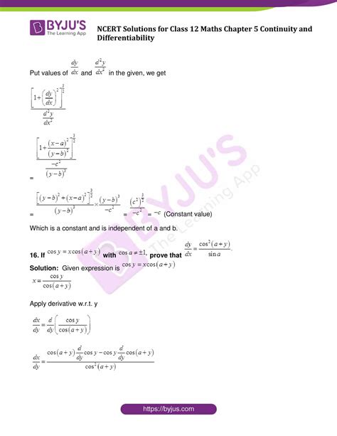 Image result for Class 12 Maths Chapter 5