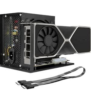 PCIe 4.0 x4 64Gbps Compatible eGPU DOCK, with OCuLink SFF-8612 8311 to ...