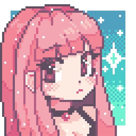 Pixel Art Anime Girl Color By Number at Charles Rivera Blog