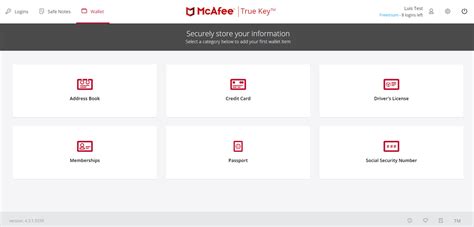 Image result for Using McAfee True Key