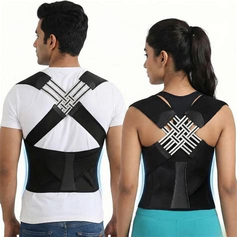 Adjustable Posture Support Belt for Men & Women – Back & Shoulder Supp ...