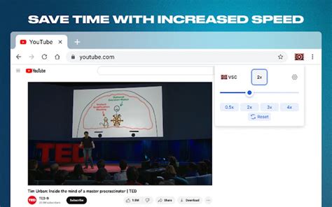 Video Speed Controller Extension 的图像结果