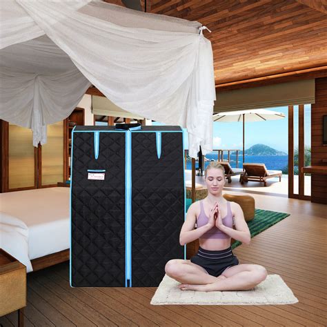 Buy Personal Sauna Tent Portable Steam Sauna PVC Pipe Frame Home ...