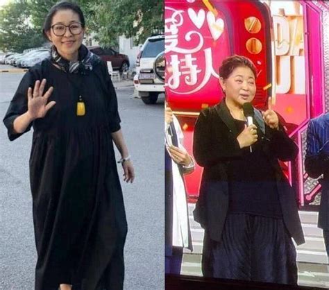 60岁的倪萍瘦成了衣服架子，网友:不能再瘦了！_减肥