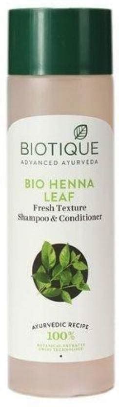 BIOTIQUE Bio Henna Leaf Shampoo and Conditioner - Price in India, Buy ...