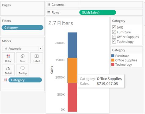 Image result for Adding Filters in Containers Tableau