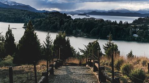 Download wallpaper 1920x1080 descent, river, clouds, trees full hd ...