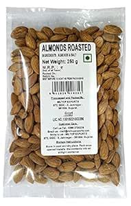 Miltop Almonds Roasted ,250g : Amazon.in: Grocery & Gourmet Foods