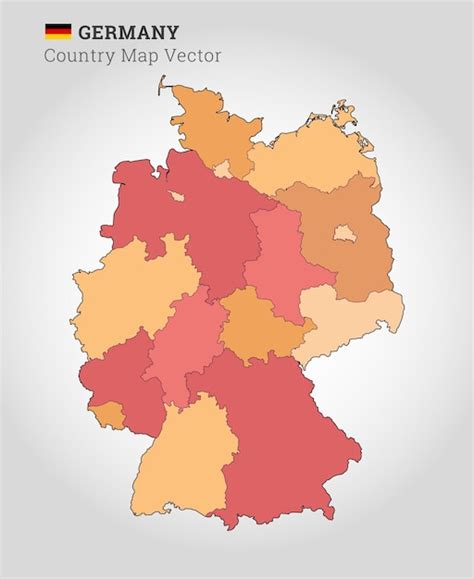 Bundeslaender Deutschland Karte Bilder - Kostenloser Download auf Freepik