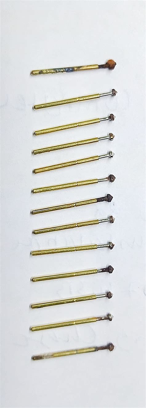 e-INFINITY 25/50/100 Pieces P75-E2 Spring Test Probe Pogo Pin 1.3mm ...