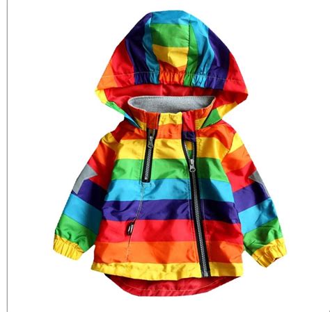 Rain coats. Childrens rain jackets.Rainbow rain jackets. | Etsy
