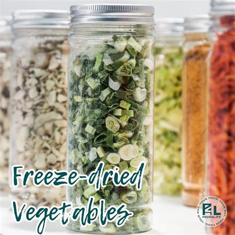 Freeze Dried Vegetables | PREP4LIFE | HOME FREEZE DRYER