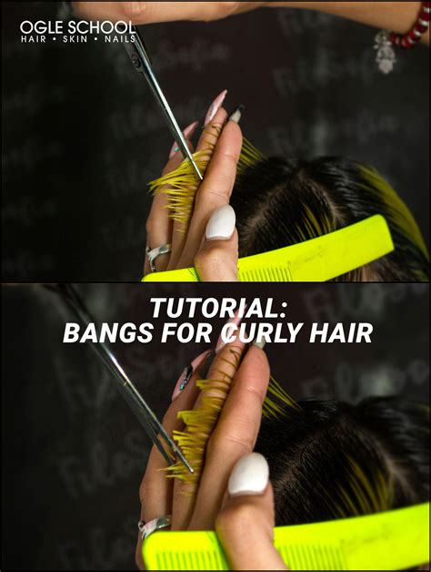Curled Bangs Tutorial 的图像结果